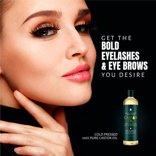 100% Pure Cold Pressed Castor Oil 16 Oz